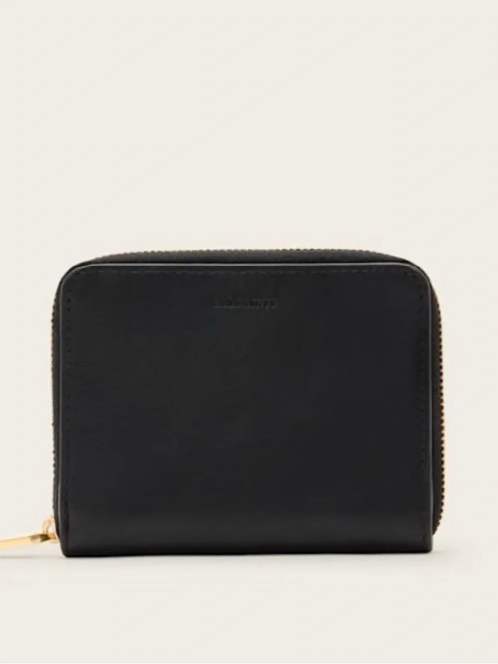 All Saints Lena Hex Zip Wallet Leather